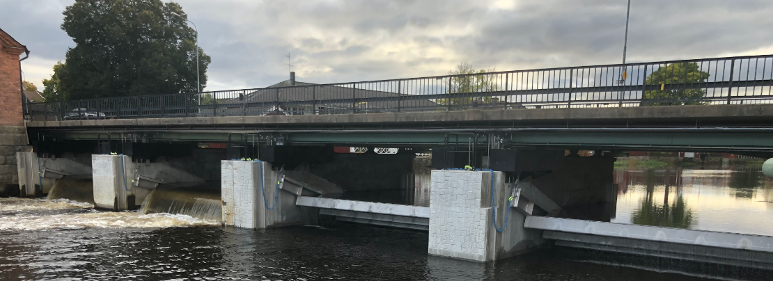 Bra flyt i Herrgårdsbrons andra etapp