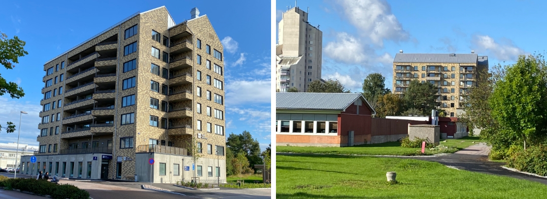 Hyresrätter och vårdcentral i nybyggnationen av Vitalen