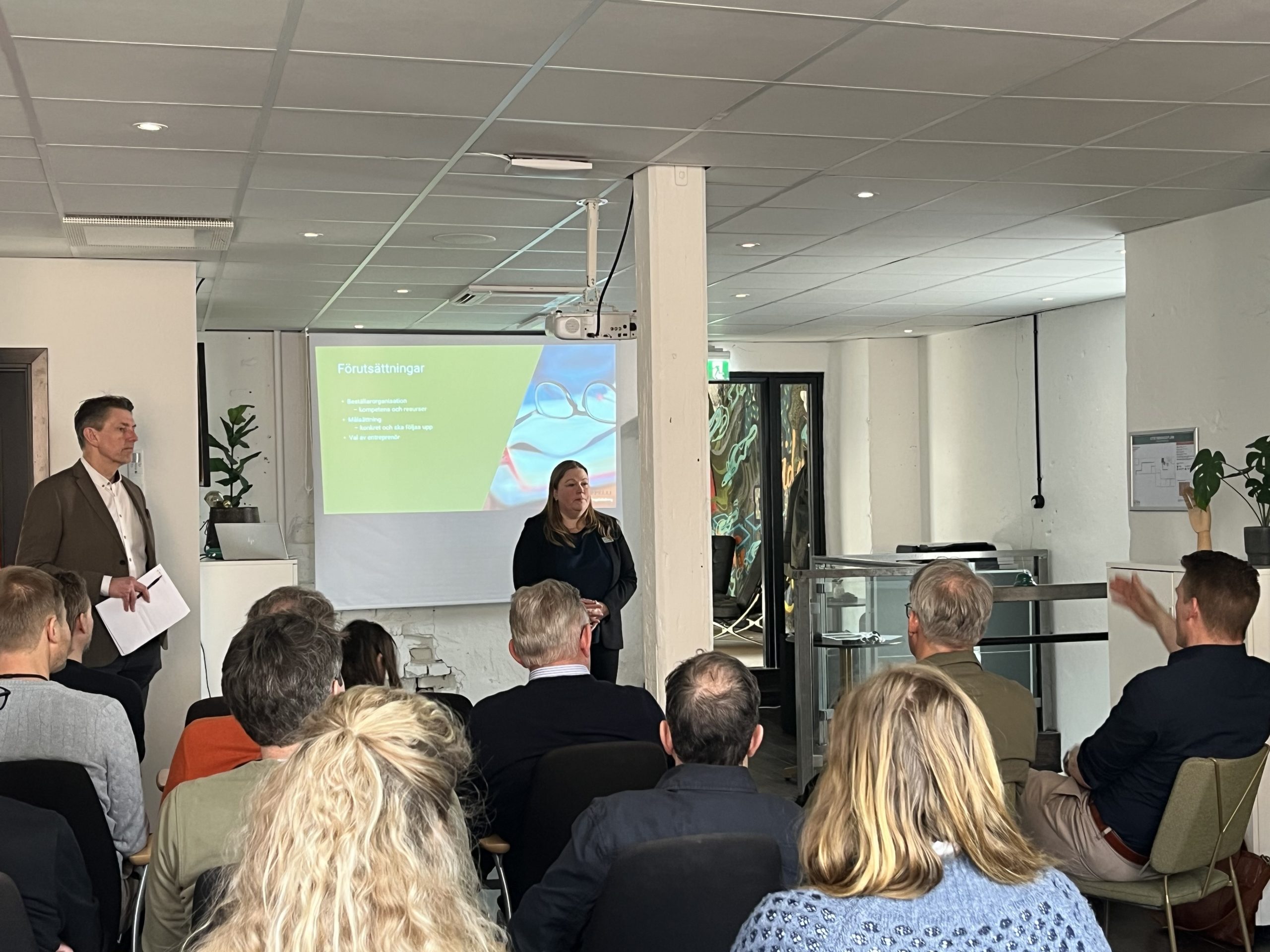 Delade erfarenheter kring samverkansentreprenader